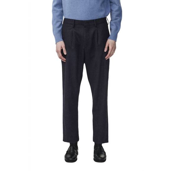 NEW NN07 tapered leg trouser in navy - Picture 1 of 3